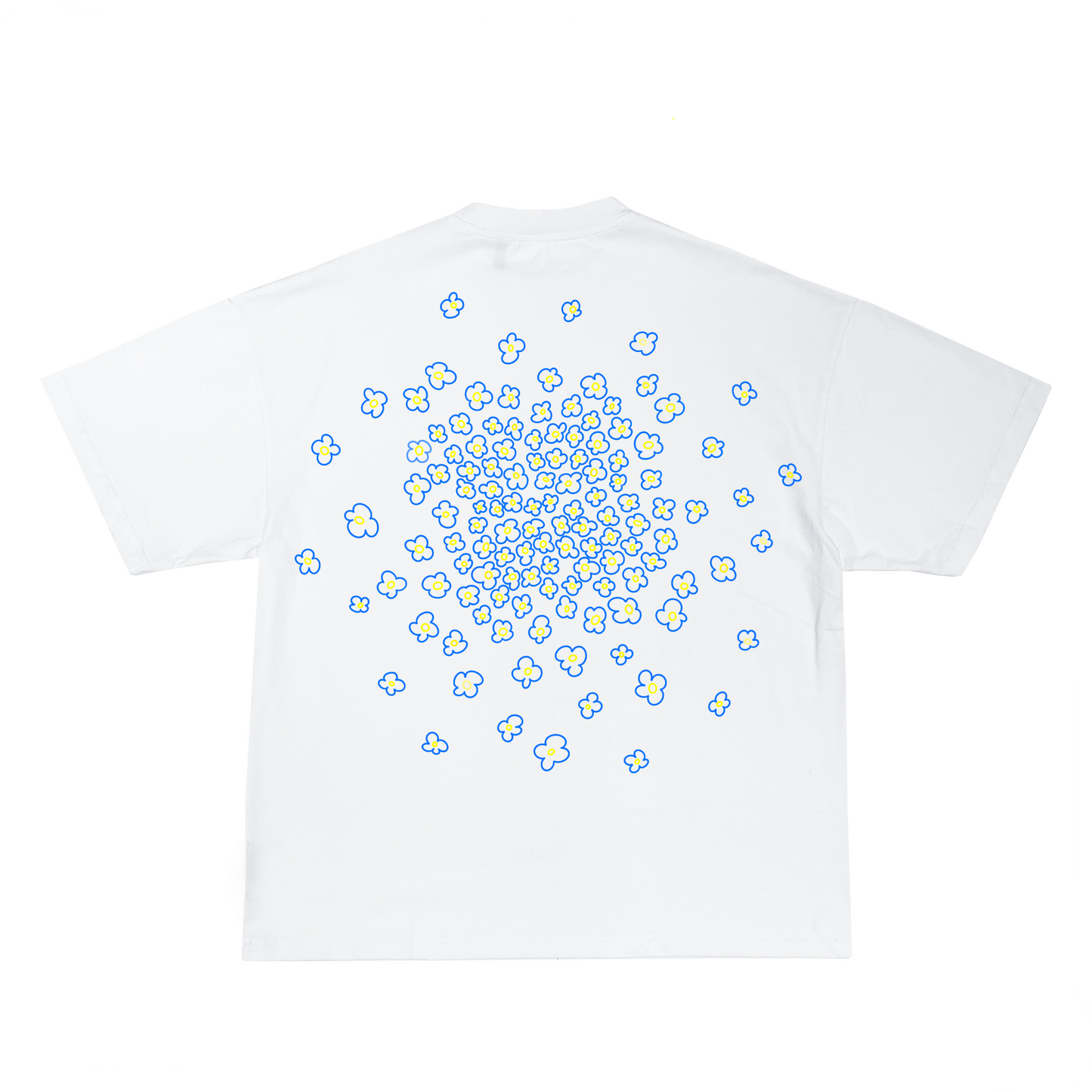 T-SHIRT BLOOM BLEU