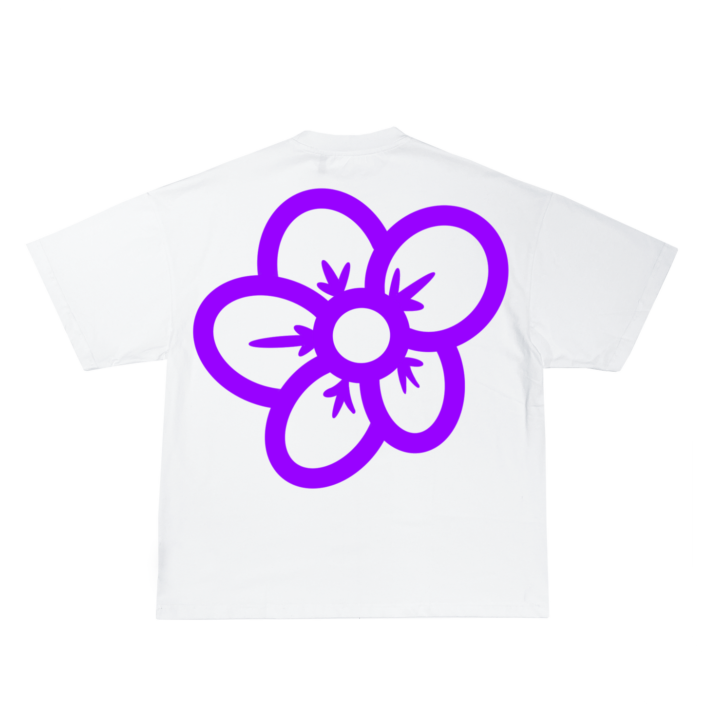 T-SHIRT FLOWER VIOLET