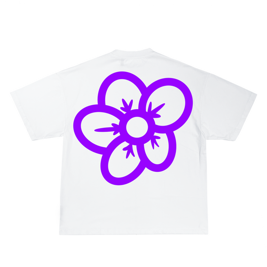 T-SHIRT FLOWER VIOLET